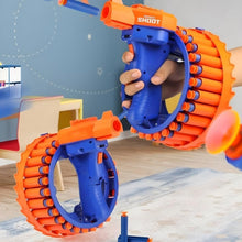 Amazing Toy Gun, Electric Gun for Children, 28 Soft Bullets for Youth Safety