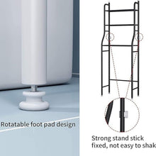 Multi Layer Toilet Storage Rack Metal Bathroom Laundry Room Basin Floor Stand