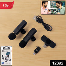 Dual Wireless Microphone Set