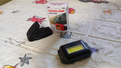 10W COB Waterproof Headlamp – Portable Lantern for Camping, Hiking (1 Pc)