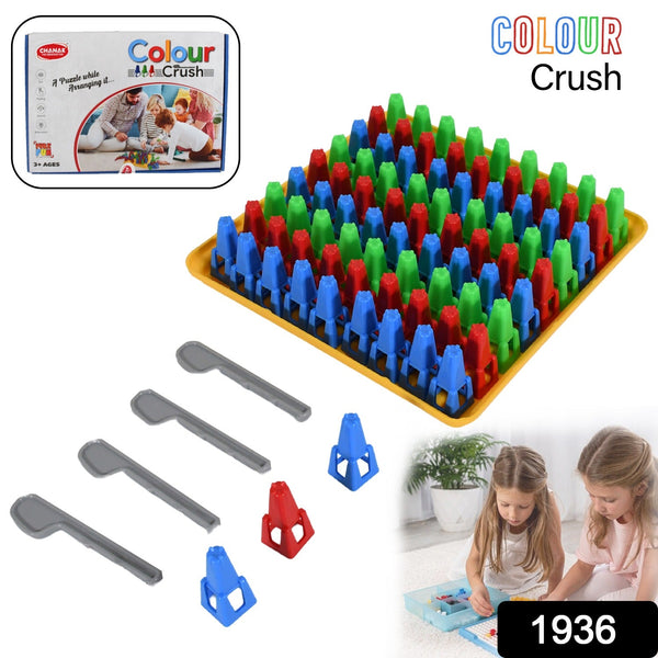 Plastic Color Crush Game Board Educational Puzzle Game for Kids and Adults  Gift