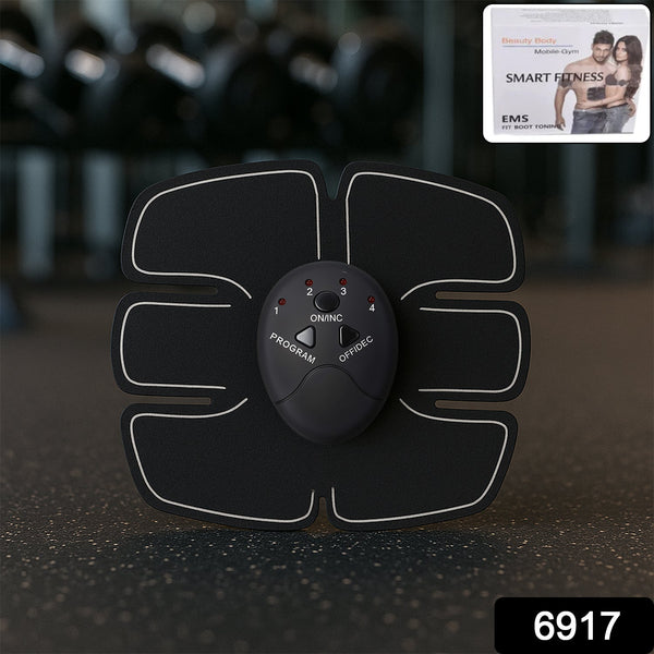 Wireless 6-Pack Abs Stimulator – Rechargeable Muscle Exerciser & Massager